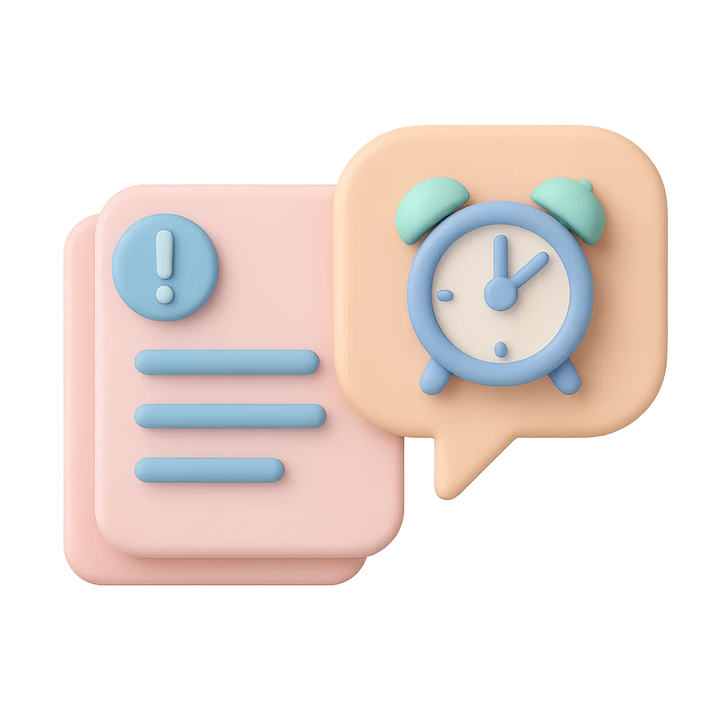 지각 사유를 상사에게 설명하는 상황